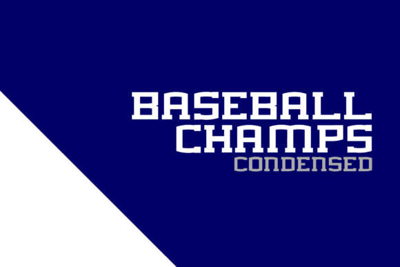 Baseball Champs: The Bold Slab Serif Typeface for Scroll-Stopping Campaigns
