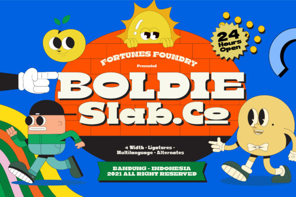 Boldie: The Slab Serif Typeface That Elevates Campaign Creativity