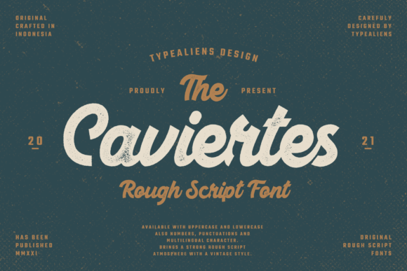 Caviertes: The Handwritten Typeface That Elevates Editorial Design