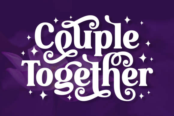 Couple Together: The Bold Serif Font That Elevates Small Business Branding