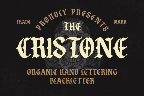 Cristone: The Bold Blackletter Typeface for High-Impact Campaigns