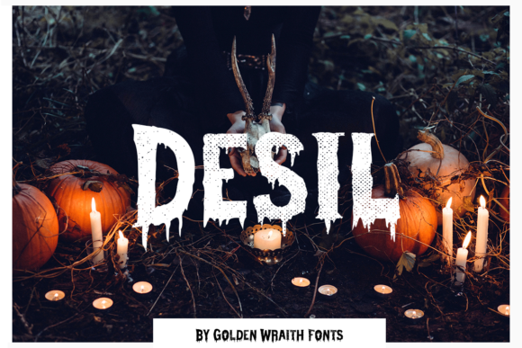 Desil: The Spooky Typeface That Elevates Halloween Web Design