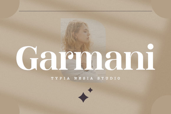 Garmani: A Bold Serif Typeface for Editorial and Design Projects