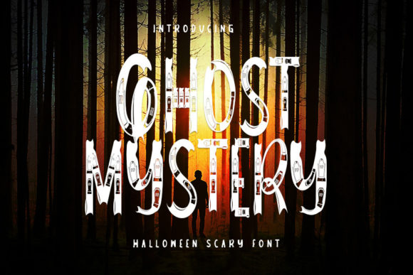 Ghost Mystery: A Bold Typeface for Playful Editorial Design