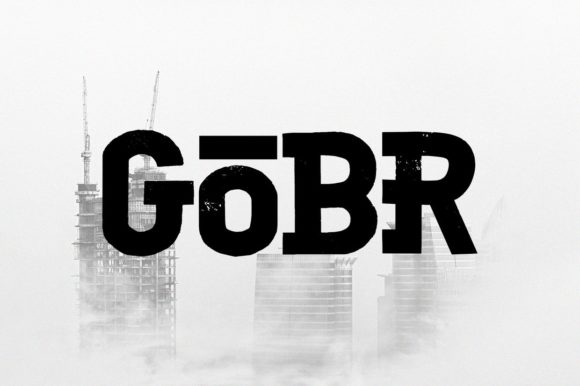 Gobr: The Bold Slab Serif Typeface for Scroll-Stopping Campaigns