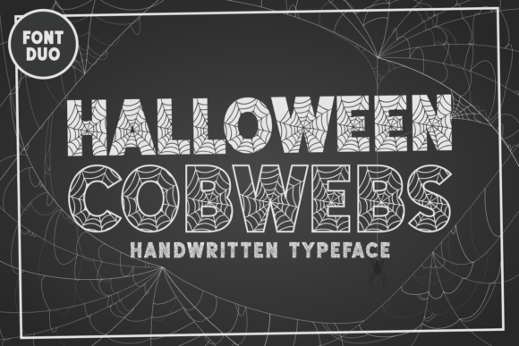 Halloween Cobwebs: A Spooky Display Typeface for Bold Web Design