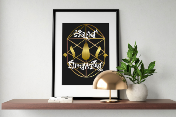 Hand Drawing: A Bold Blackletter Typeface for Modern Web Design