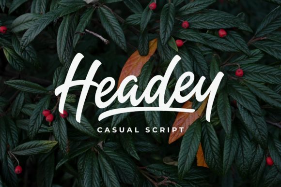 Headey: The Bold Handwritten Typeface That Elevates Campaign Visuals