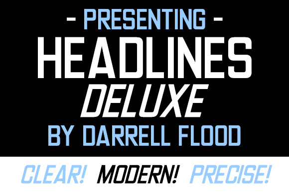 Headlines Deluxe: The Bold Sans Serif Font for Standout Branding