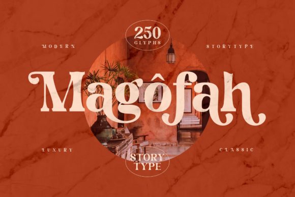 Magofah: The Bold Serif Typeface for Modern Editorial Design