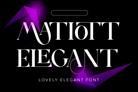 Matiott Elegant: The Serif Typeface That Elevates Small Business Branding