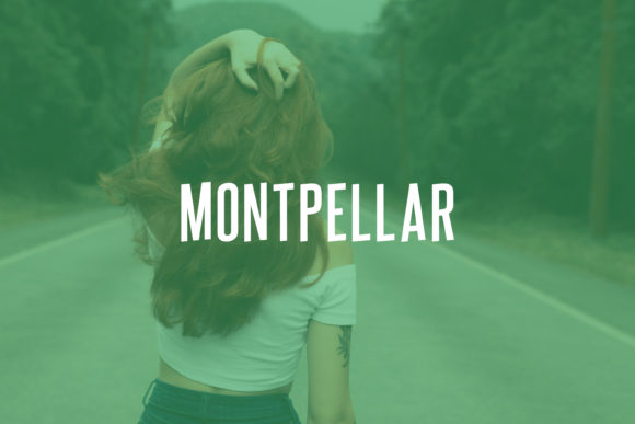 Montpeller: A Bold Sans Serif Typeface for Modern Editorial Design
