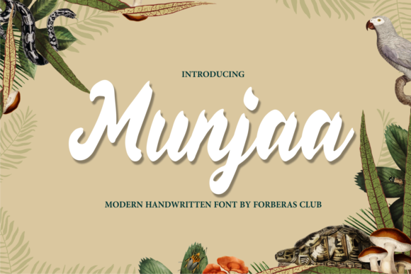 Munjaa: The Bold Handwritten Typeface for Standout Campaigns