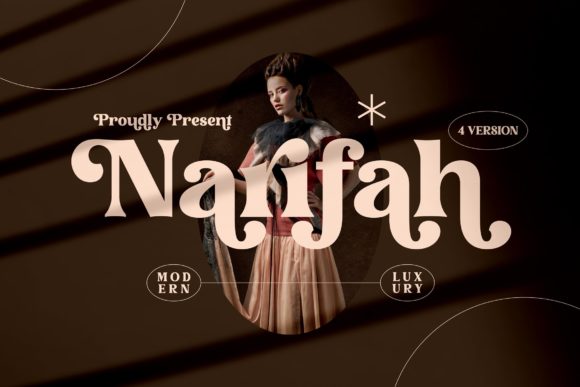 Narifah: The Bold Serif Font That Elevates Small Business Branding