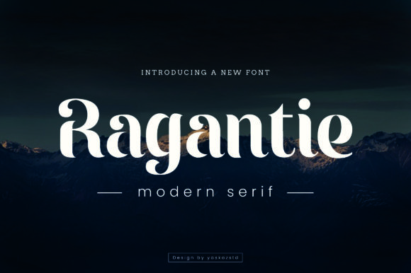 Ragantie: The Bold Serif That Elevates Your Editorial Design