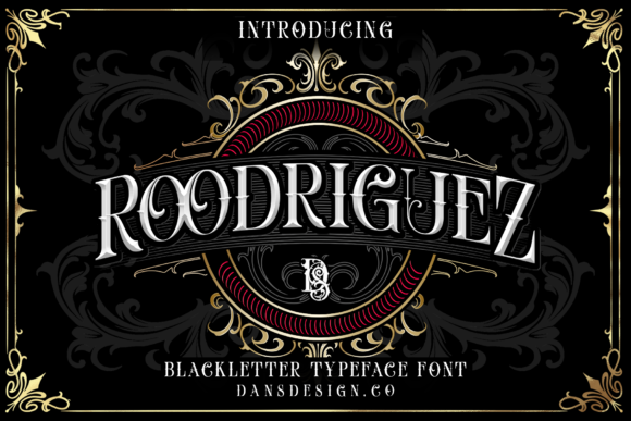 Roodriguez: A Bold Blackletter Typeface for Standout Branding