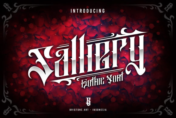 Salliery: The Bold Blackletter Typeface for Scroll-Stopping Campaigns