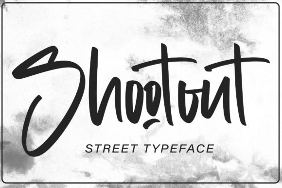 Shootout: The Bold Handwritten Typeface That Brings Craft Projects to Life