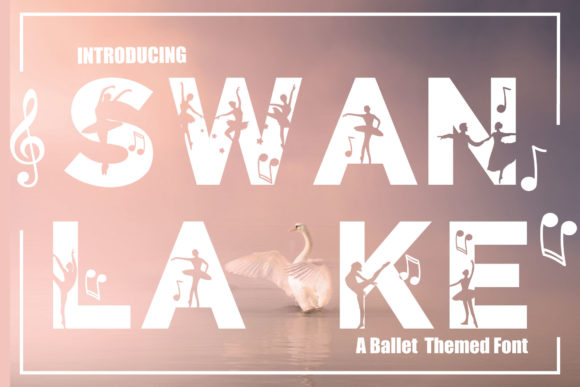 Swan Lake: The Elegant Decorative Typeface for Editorial Design